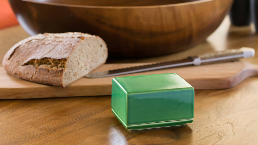 Colorful, colorful, butter can