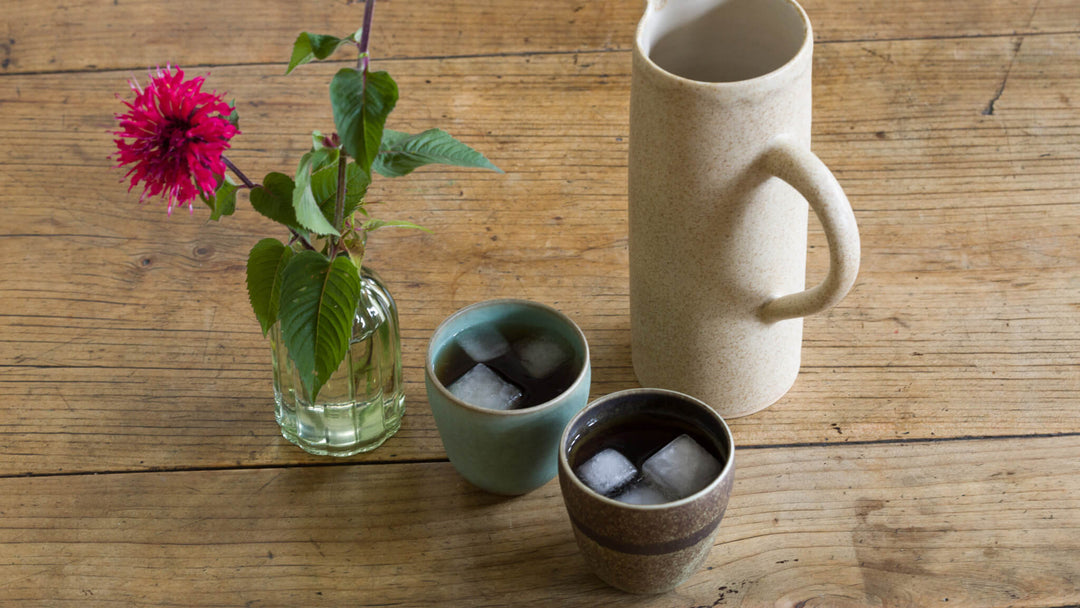 Iced tea in the natural cooler