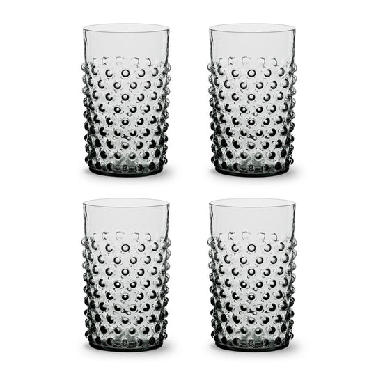 Aquilo Nuppenglas 4er Set