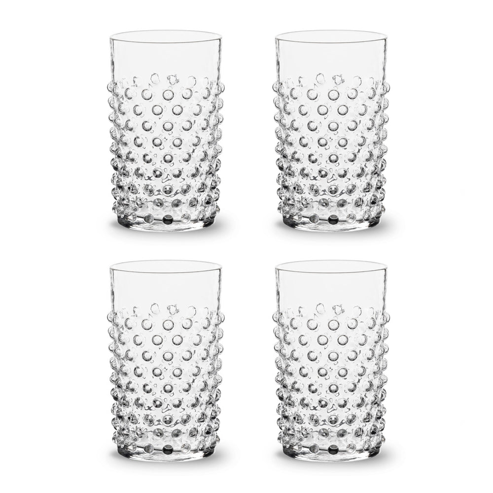 Aquilo Nuppenglas 4er Set