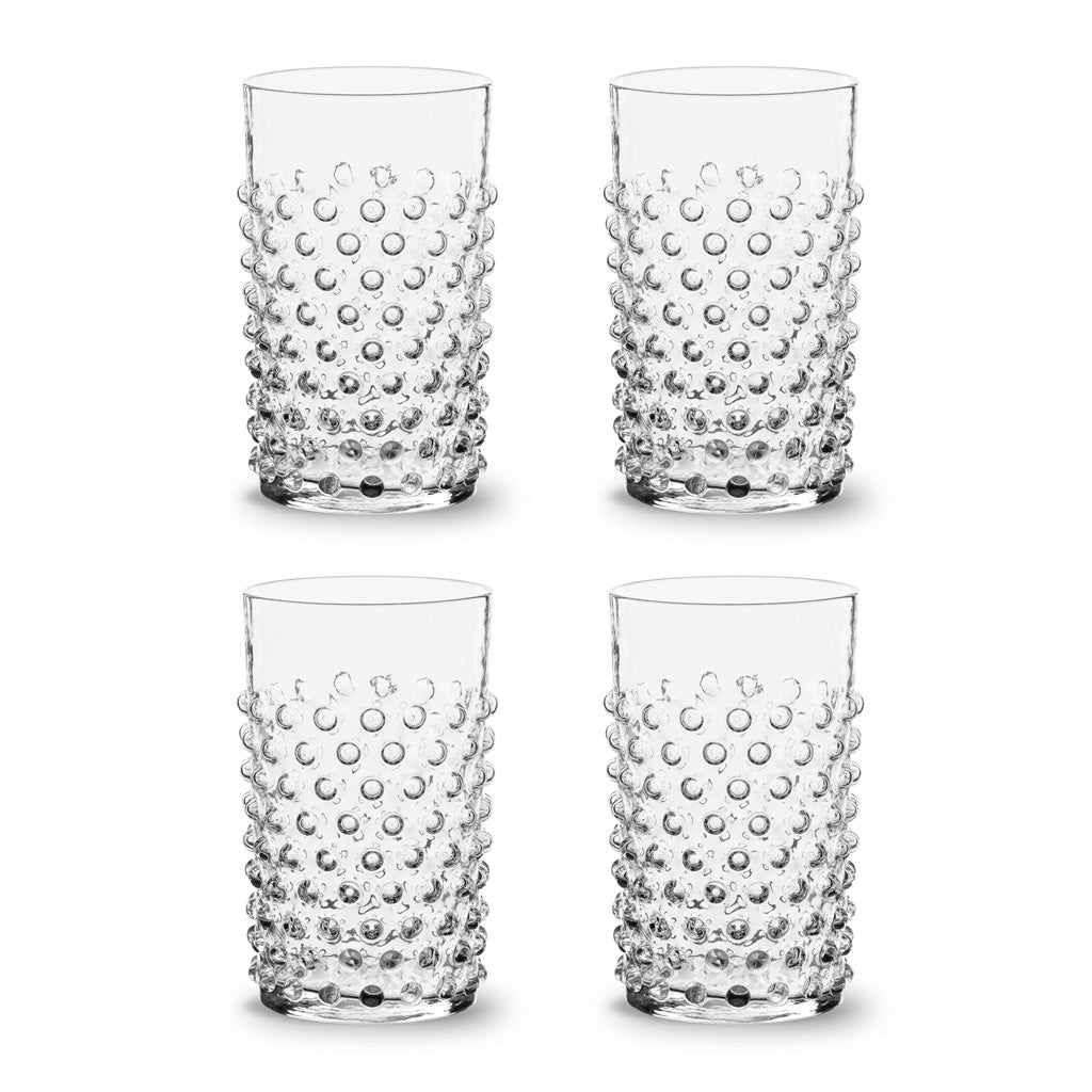 Aquilo Nuppenglas 4er Set