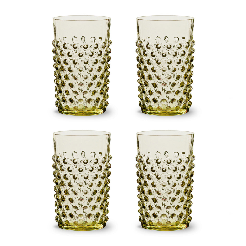 Aquilo Nuppenglas 4er Set