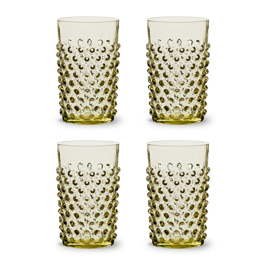 Aquilo Nuppenglas 4er Set