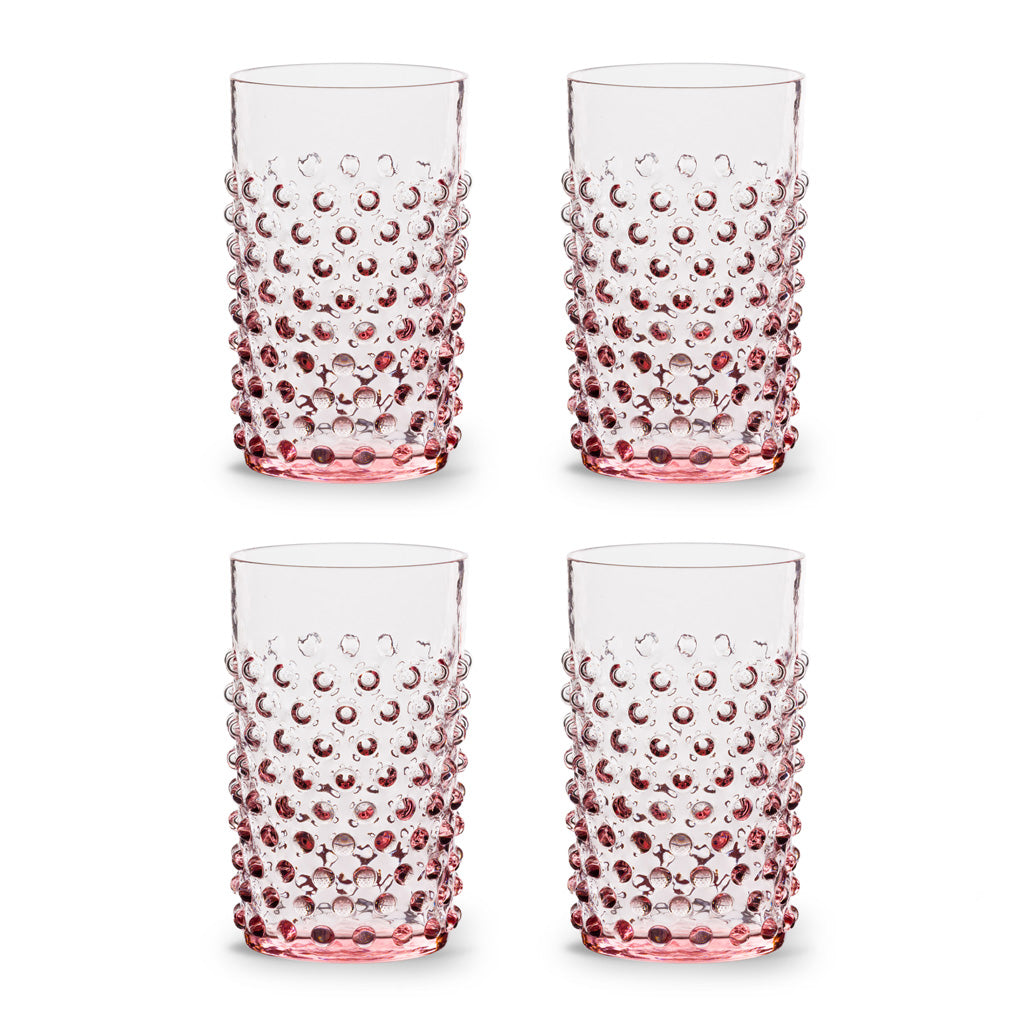 Aquilo Nuppenglas 4er Set