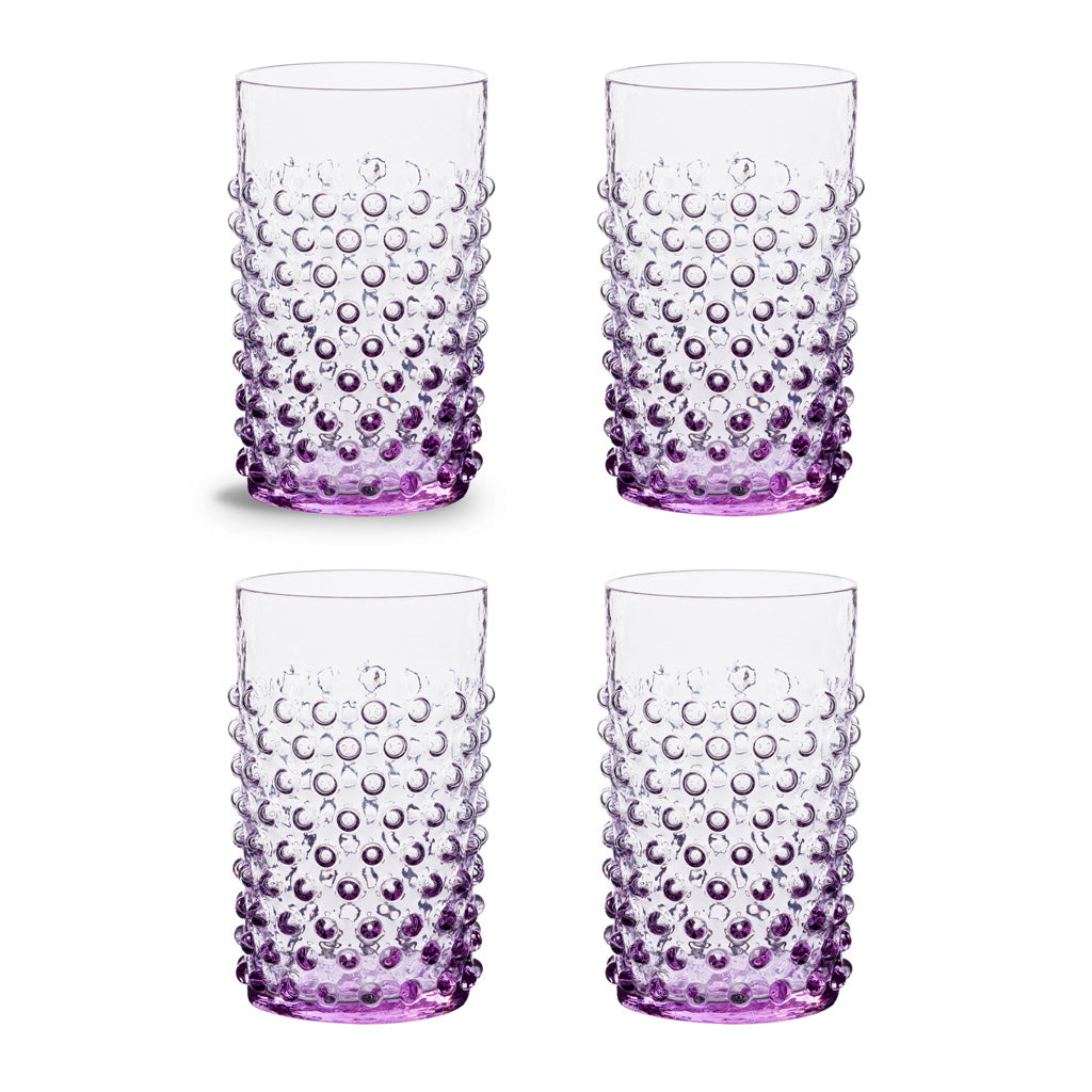 Aquilo Nuppenglas 4er Set