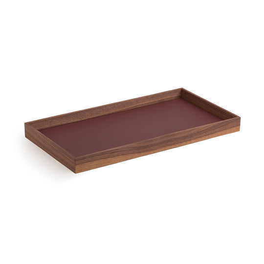 Camillo Tablett Linoleum Nuss Medium