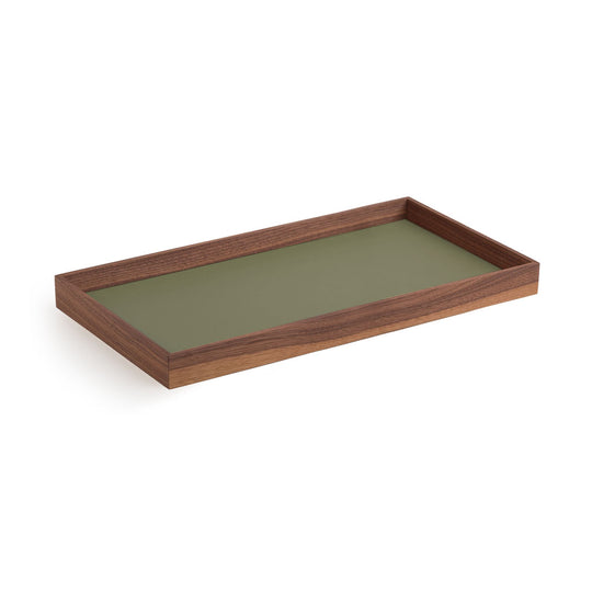 Camillo Tablett Linoleum Nuss Medium