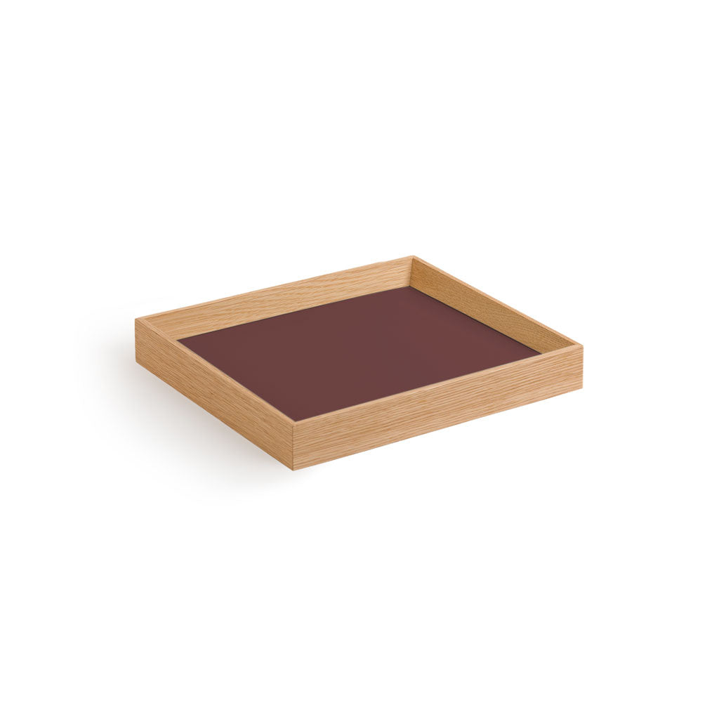 Camillo Tablett Linoleum Eiche Quadro