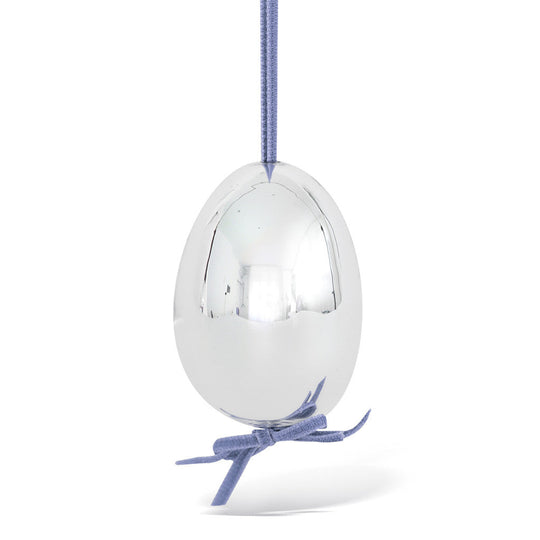 Hanna Ostereier 6er Set Silberglas