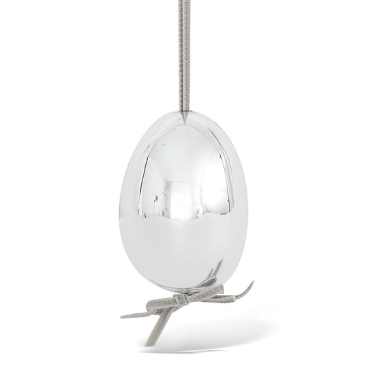 Hanna Osterei Silberglas Grau