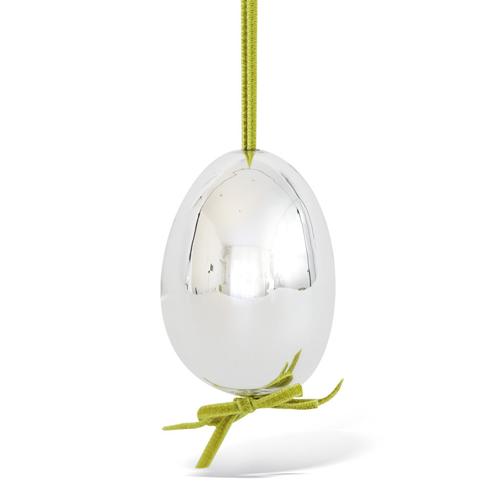 Hanna Ostereier 6er Set Silberglas