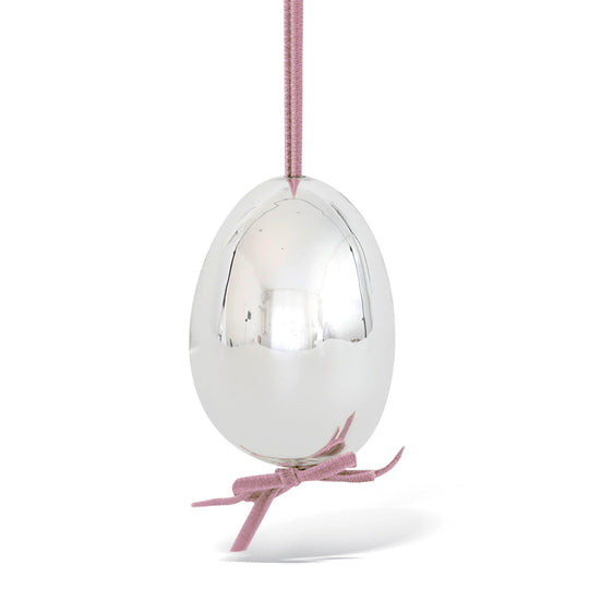 Hanna Osterei Silberglas Rosa