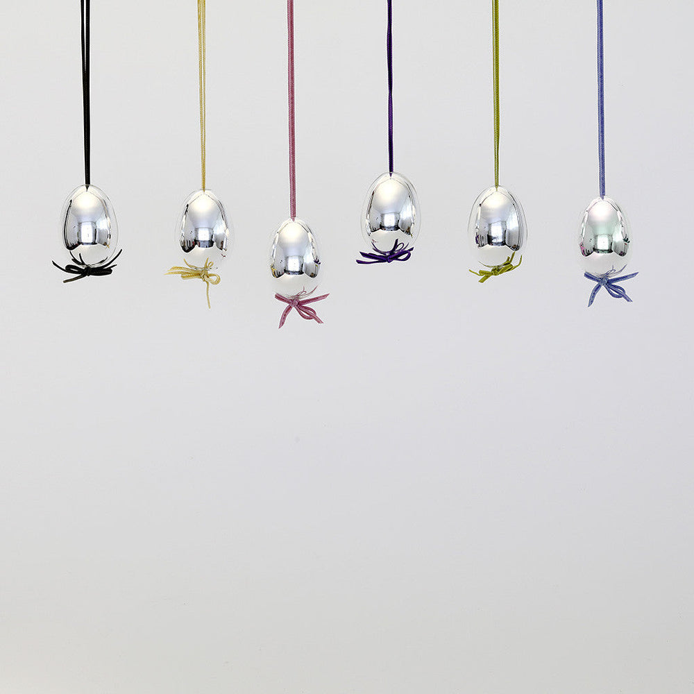 Hanna Osterei Silberglas Mintgrün