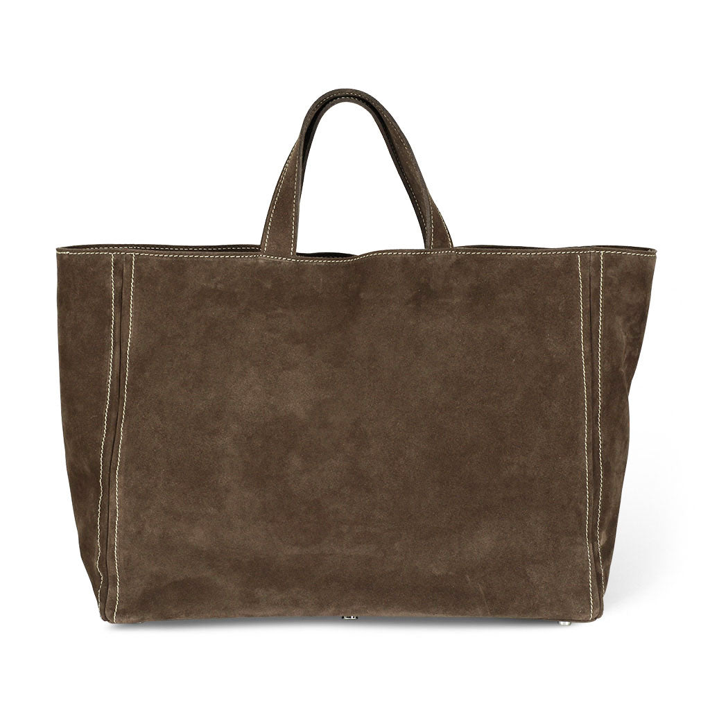 Lugano Shopper Leder Braun