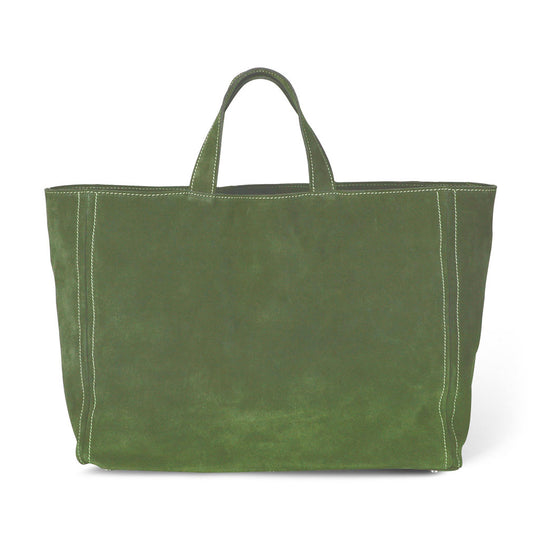 Lugano Shopper Leder Grün