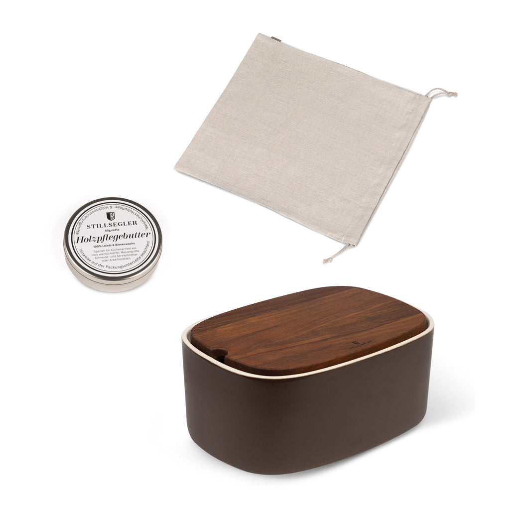 Pagnotta Brottopf-Set Nuss klein (3-teilig)