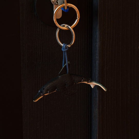 Pico Schlüsselanhänger Leder Delphin