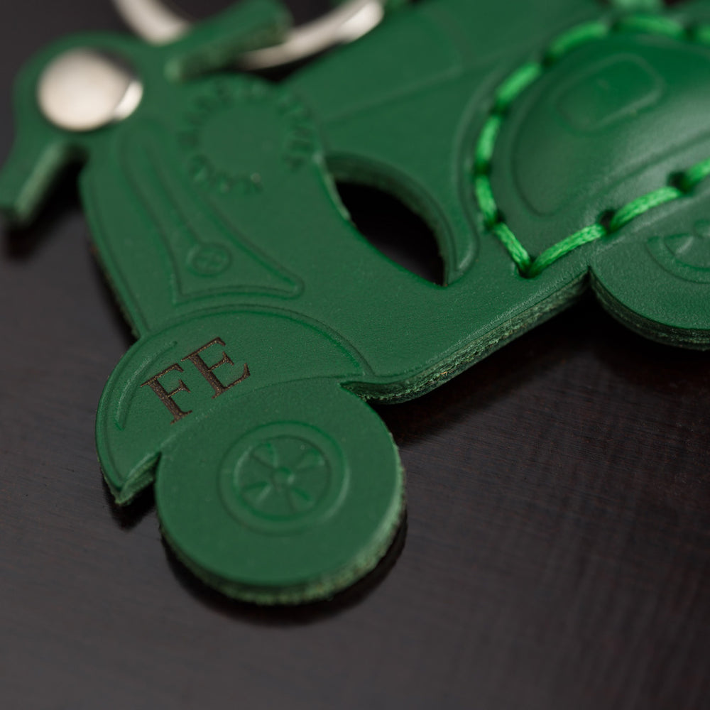 Pico Schlüsselanhänger Leder Vespa mit Gravur