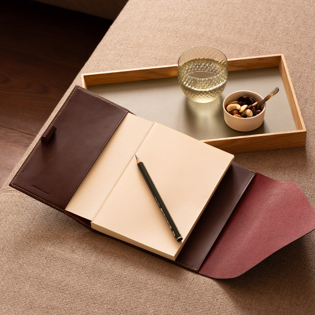 Scribi Notizbuch Leder mit Gravur