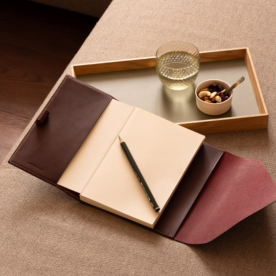 Scribi Notizbuch Leder mit Gravur