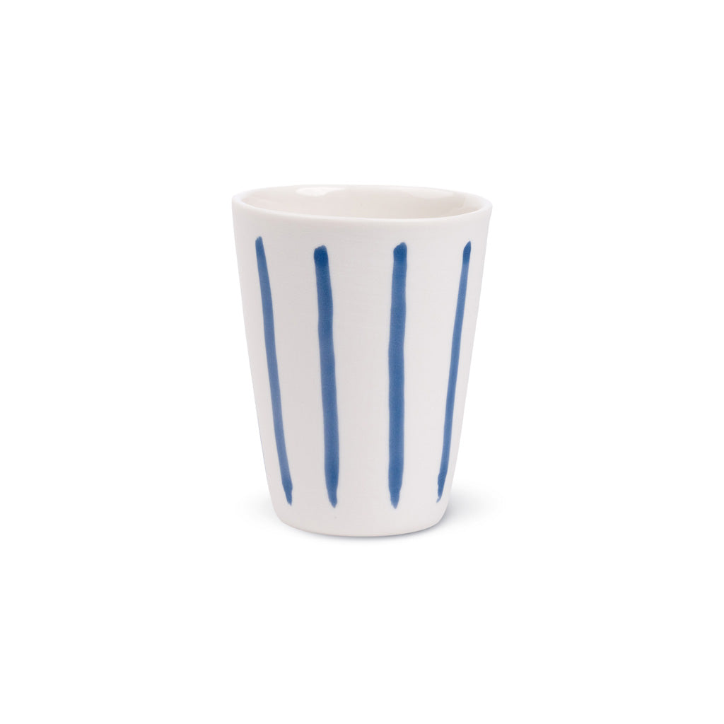Triest Espressobecher Porzellan Blau