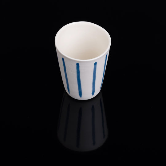 Triest Espressobecher Porzellan Blau