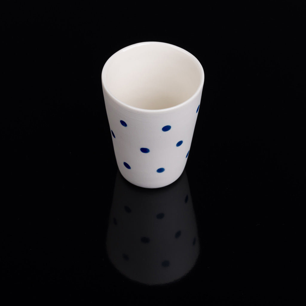 Triest Espressobecher Porzellan Blau