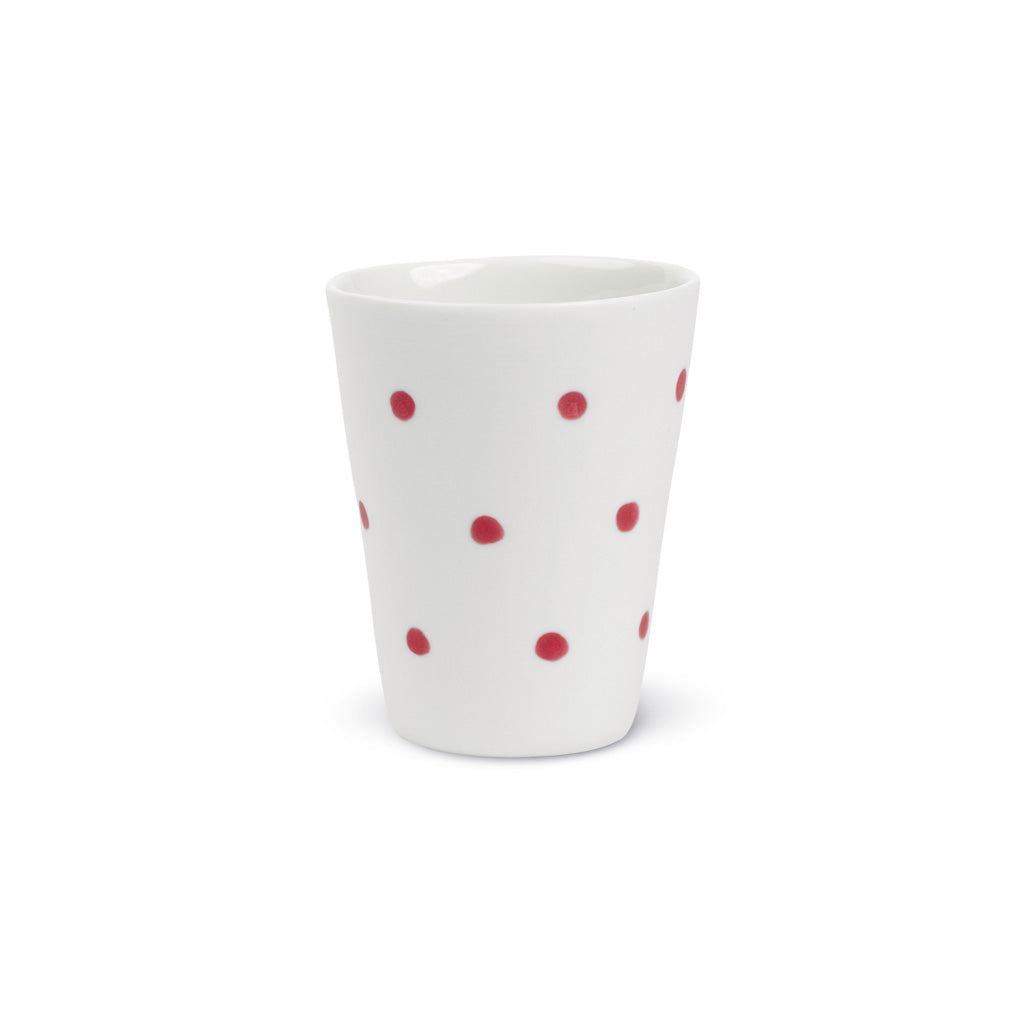 Triest Espressobecher Porzellan Rot