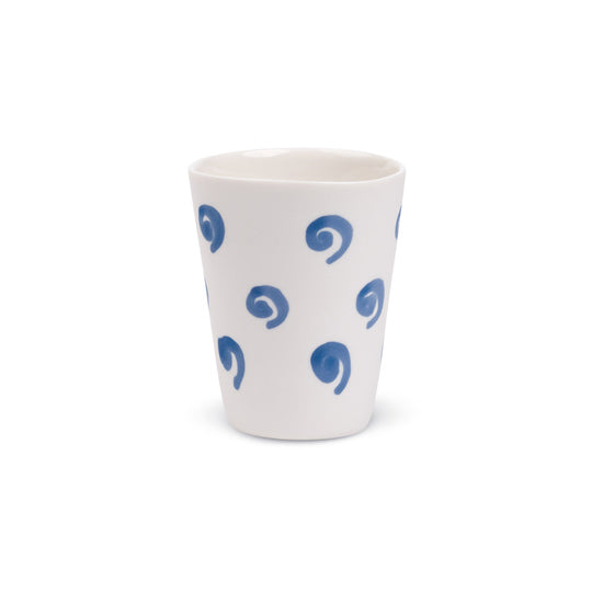 Triest Espressobecher Porzellan Blau