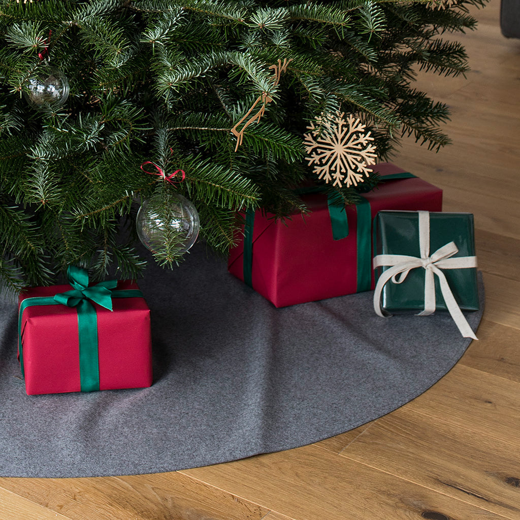 Rudolf Christbaumdecke Loden Grau – STILLSEGLER