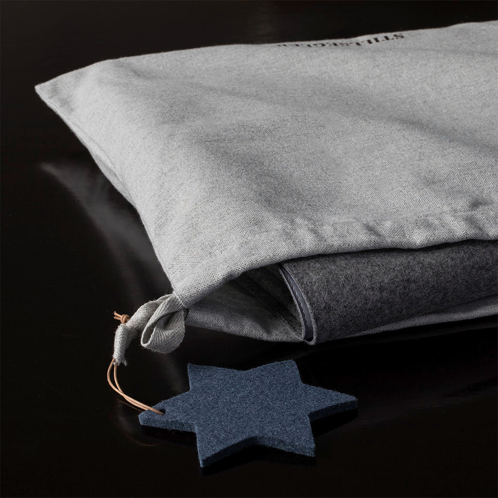 Rudolf Christbaumdecke Loden Anthrazit