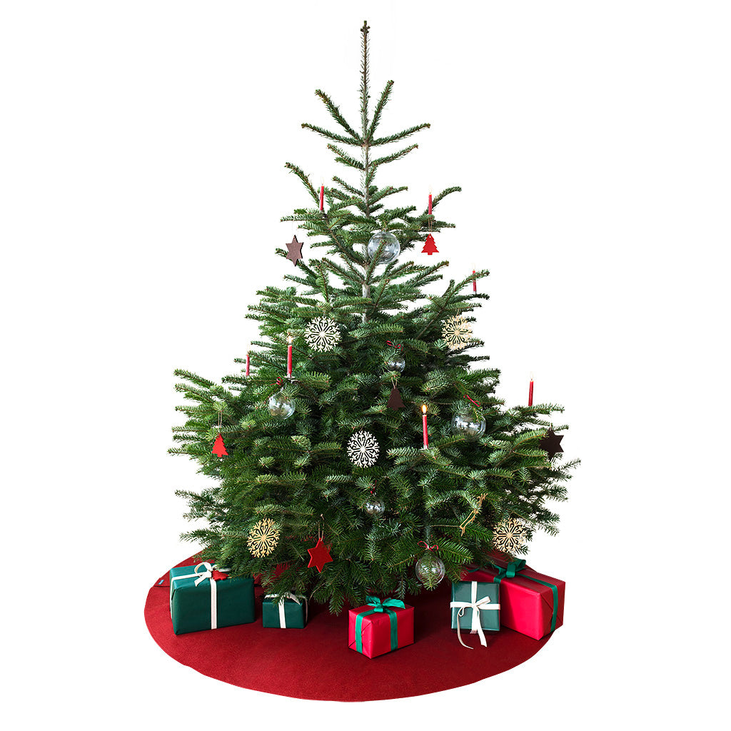 Rudolf Christbaumdecke Loden Anthrazit