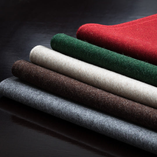 Rudolf Christbaumdecke Loden Anthrazit