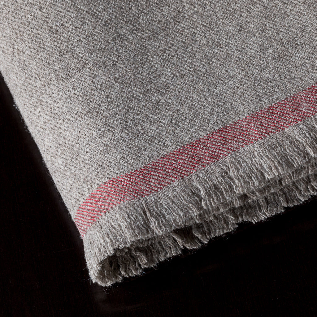 Maiwa Yakhaardecke Rot