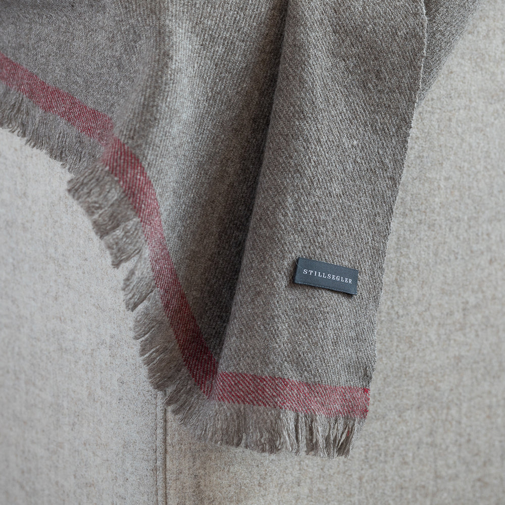 Maiwa Yakhaardecke Rot