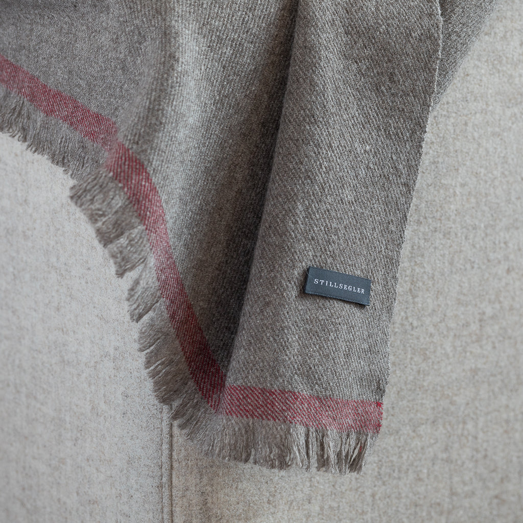 Maiwa Yakhaardecke Rot