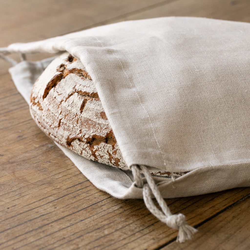 brot aufbewahren leinen Pagnotta Brotbeutel Leinen – STILLSEGLER